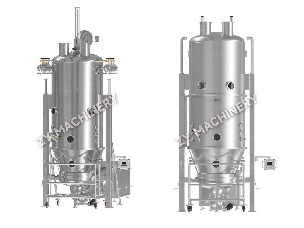 Maszyna do granulacji i suszenia w złożu fluidalnym FL-B (granulator jednoetapowy)
