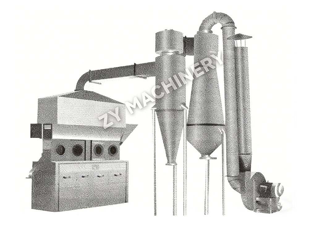 Pozioma suszarka fluidalna XF